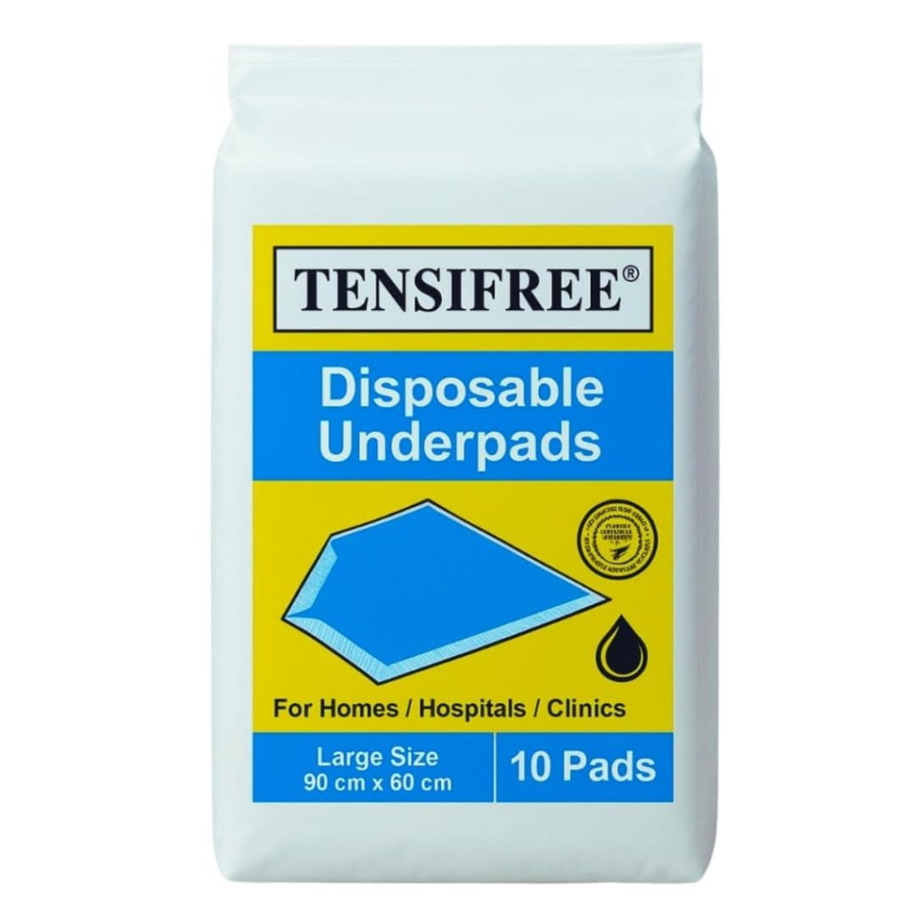 Tensifree Disposable Underpads | 10 Pads