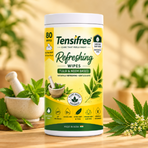 Tensifree Refreshing Wipes | 80 wipes