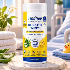 Tensifree Bed Bath Wipes | 40 Wipes