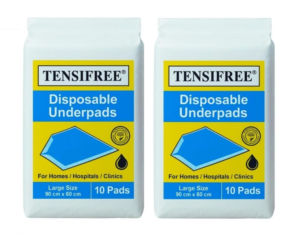 Tensifree Disposable Underpads | 2x10 Pads ( Pack of 20 )