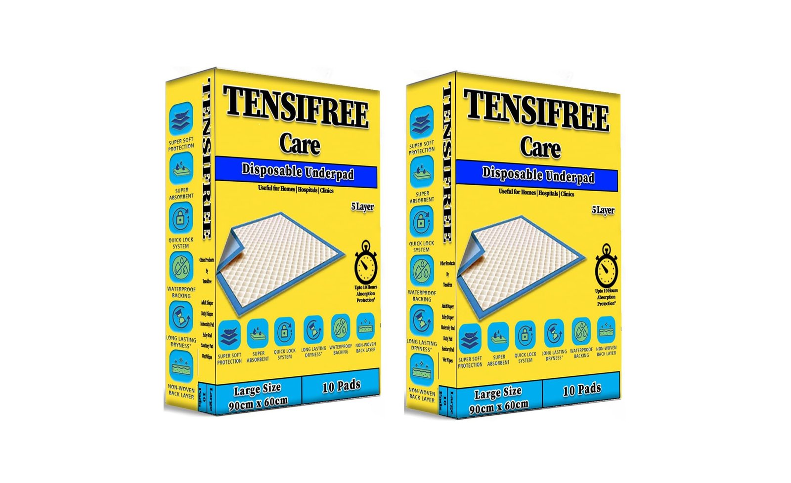 Tensifree Care Premium | 2x10 Pads ( pack of 20 )